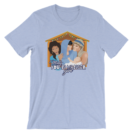 Molly, you in manger girl!-Christmas T-Shirts-Swish Embassy