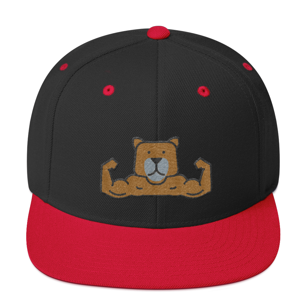 Muscle Bear (Baseball Cap)-Headwear-Swish Embassy