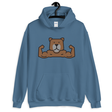 Muscle Bear (Hoodie)-Hoodie-Swish Embassy