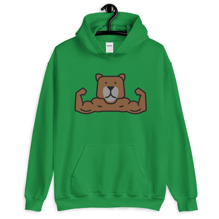 Muscle Bear (Hoodie)-Hoodie-Swish Embassy
