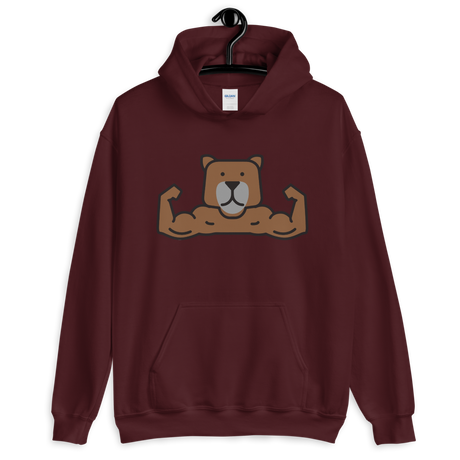 Muscle Bear (Hoodie)-Hoodie-Swish Embassy