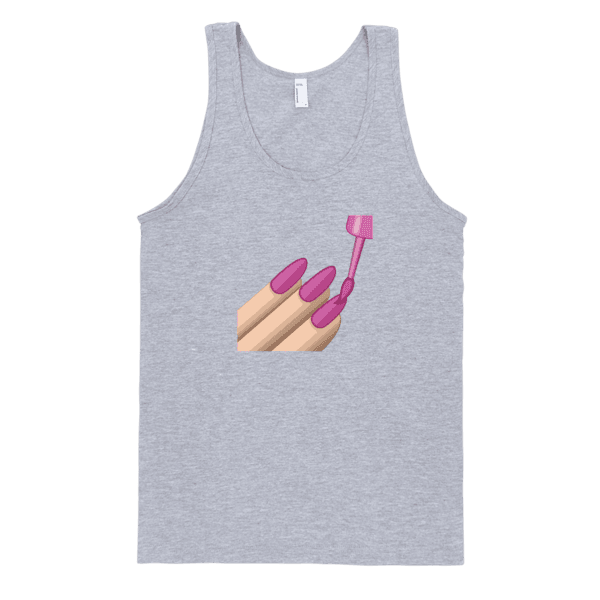 Nail Polish Emoji Tank-Tank Top-Swish Embassy