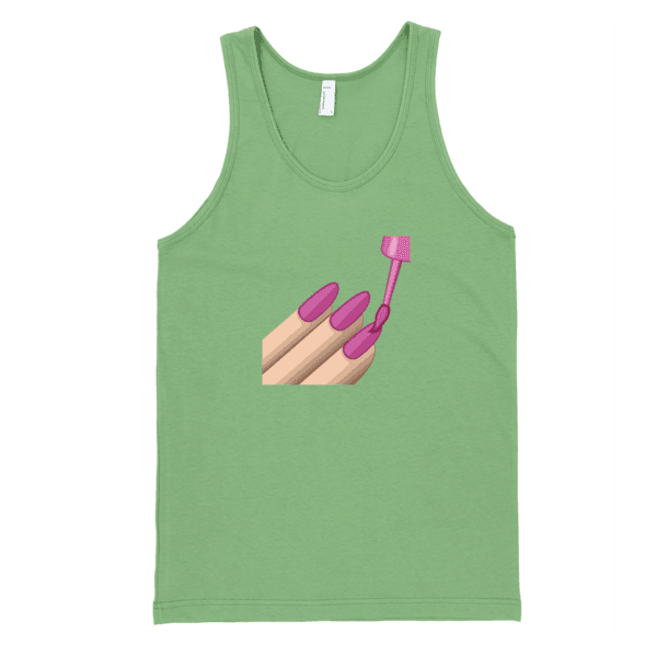 Nail Polish Emoji Tank-Tank Top-Swish Embassy