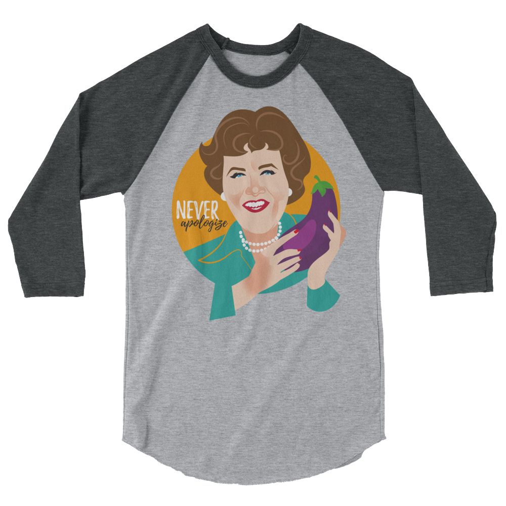 Never Apologize (Raglan)-Raglan-Swish Embassy