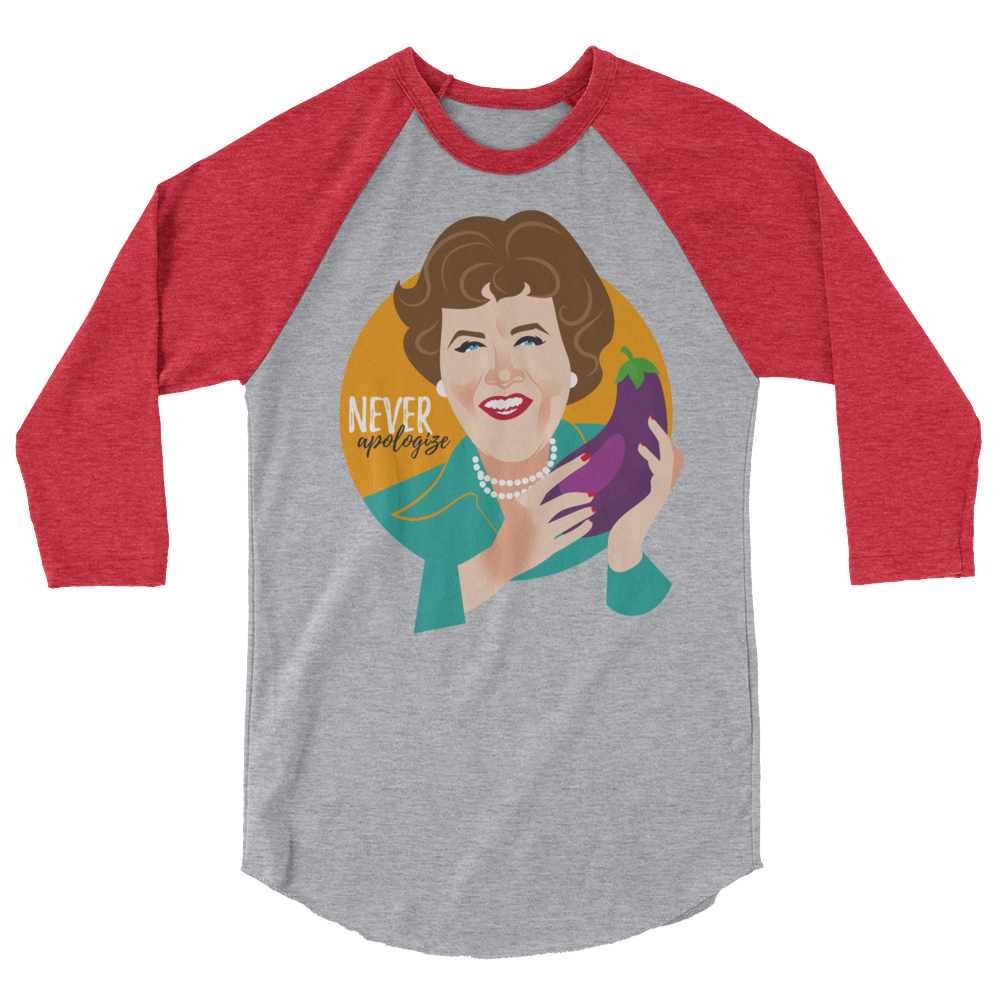 Never Apologize (Raglan)-Raglan-Swish Embassy