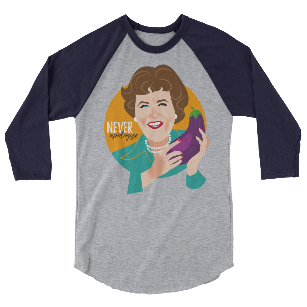 Never Apologize (Raglan)-Raglan-Swish Embassy