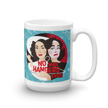 No Wire Hangers (Mug)-Mugs-Swish Embassy