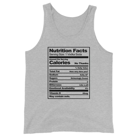 Nutritional Facts (Tank Top)-Tank Top-Swish Embassy