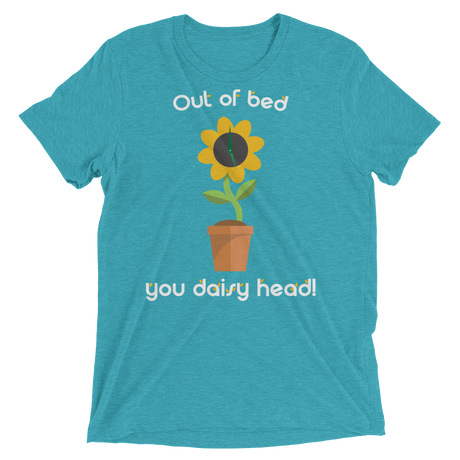 Out of bed you daisy head (Retail Triblend)-Triblend T-Shirt-Swish Embassy