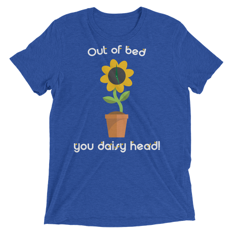 Out of bed you daisy head (Retail Triblend)-Triblend T-Shirt-Swish Embassy