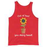 Out of bed you daisy head (Tank Top)-Tank Top-Swish Embassy