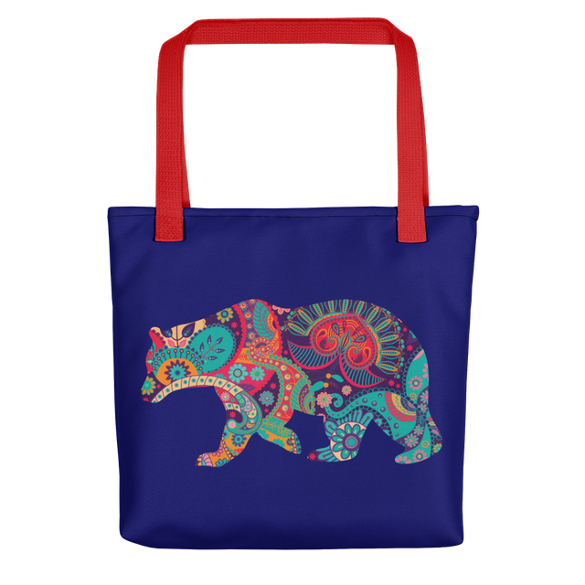 Paisley Bear (Bag)-Bags-Swish Embassy