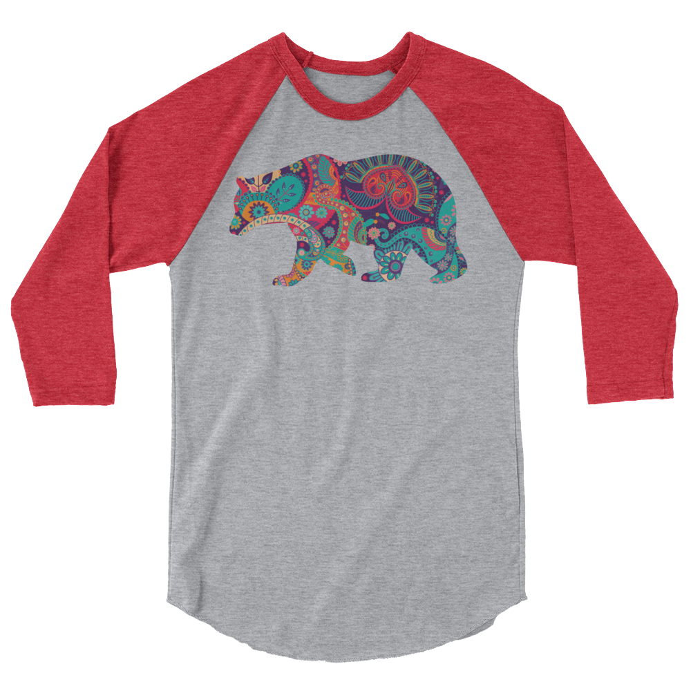 Paisley Bear (Raglan)-Raglan-Swish Embassy