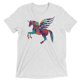 Paisley Pegacorn (Retail Triblend)-Triblend T-Shirt-Swish Embassy