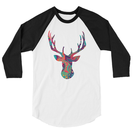 Paisley Stag (Raglan)-Raglan-Swish Embassy