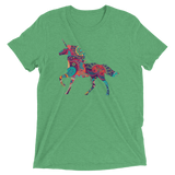 Paisley Unicorn (Retail Triblend)-Triblend T-Shirt-Swish Embassy