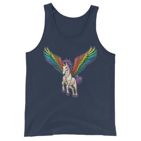 Pegasus Takes Flight (Tank Top)-Tank Top-Swish Embassy