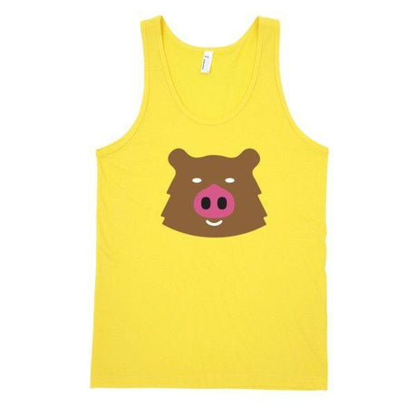 Piggy Bear Tank-Tank Top-Swish Embassy