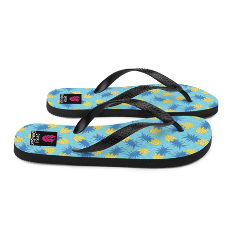 Pineapple Princess (Flip Flops)-Flip Flops-Swish Embassy