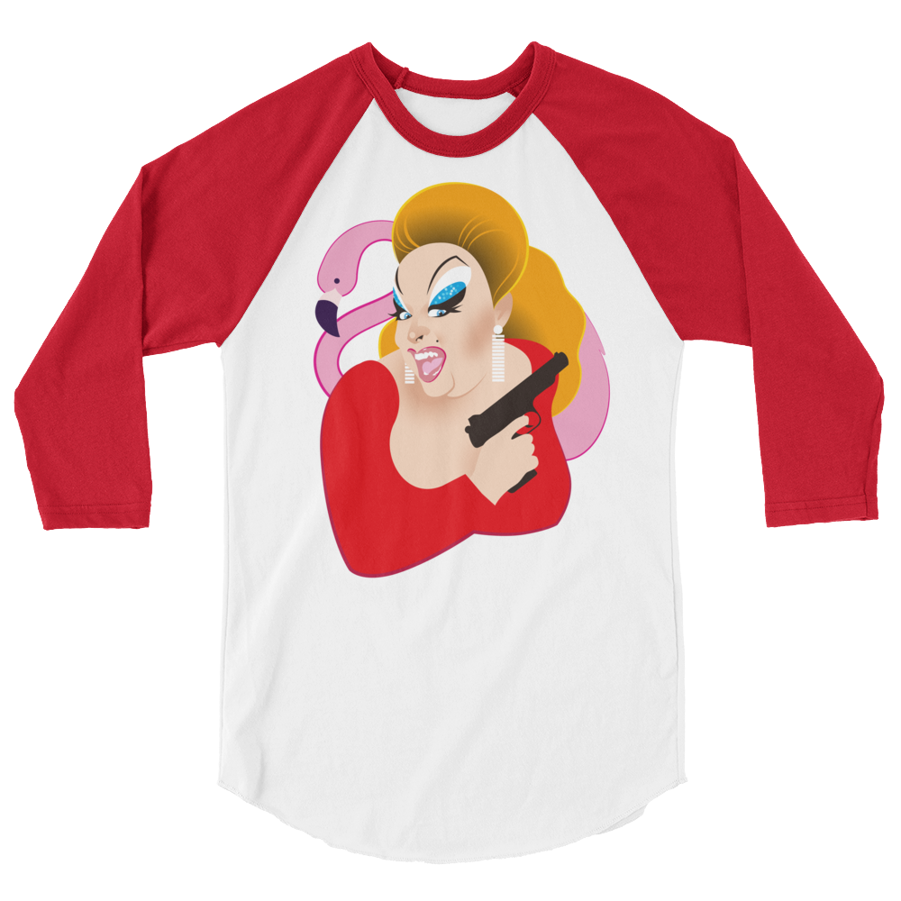 Pink Bird (Raglan)-Raglan-Swish Embassy