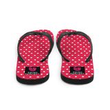 Pink Polkadot (Flip Flops)-Flip Flops-Swish Embassy