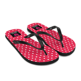 Pink Polkadot (Flip Flops)-Flip Flops-Swish Embassy