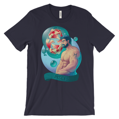 Pisces (Zodiac)-T-Shirts-Swish Embassy