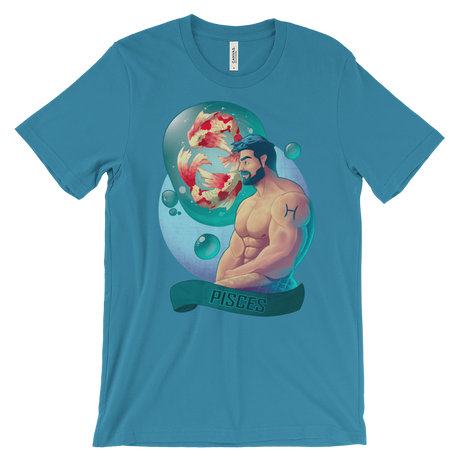 Pisces (Zodiac)-T-Shirts-Swish Embassy