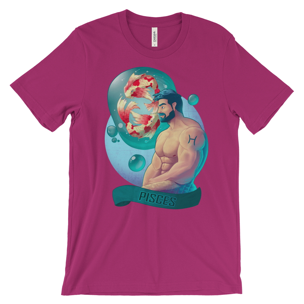 Pisces (Zodiac)-T-Shirts-Swish Embassy