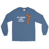 Playful Wiener (Long Sleeve)-Long Sleeve-Swish Embassy