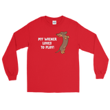 Playful Wiener (Long Sleeve)-Long Sleeve-Swish Embassy