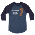 Playful Wiener (Raglan)-Raglan-Swish Embassy