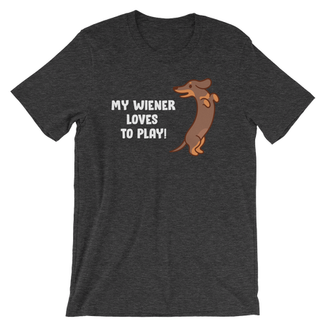 Playful Wiener-T-Shirts-Swish Embassy