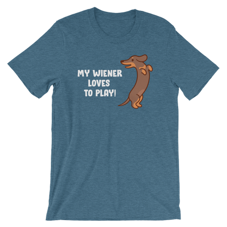 Playful Wiener-T-Shirts-Swish Embassy