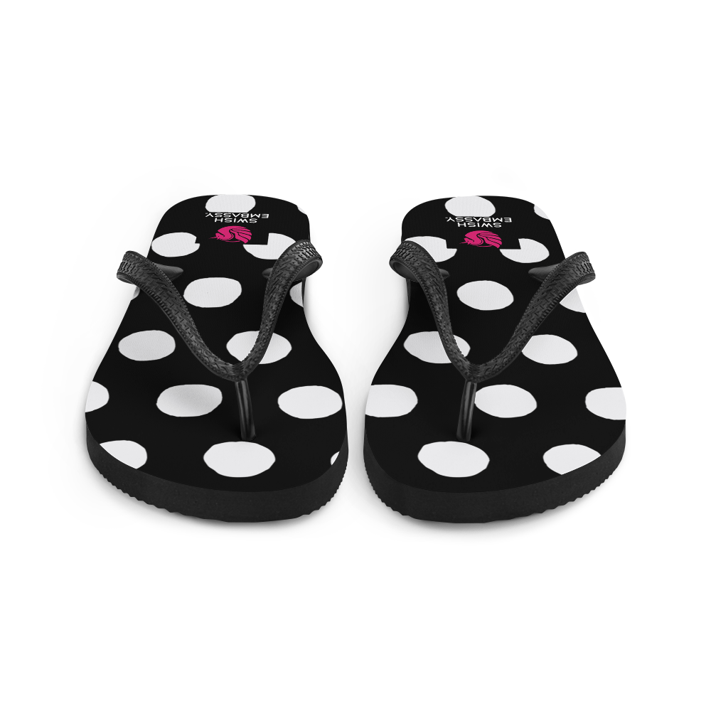 Polka Dot (Flip Flops)-Flip Flops-Swish Embassy