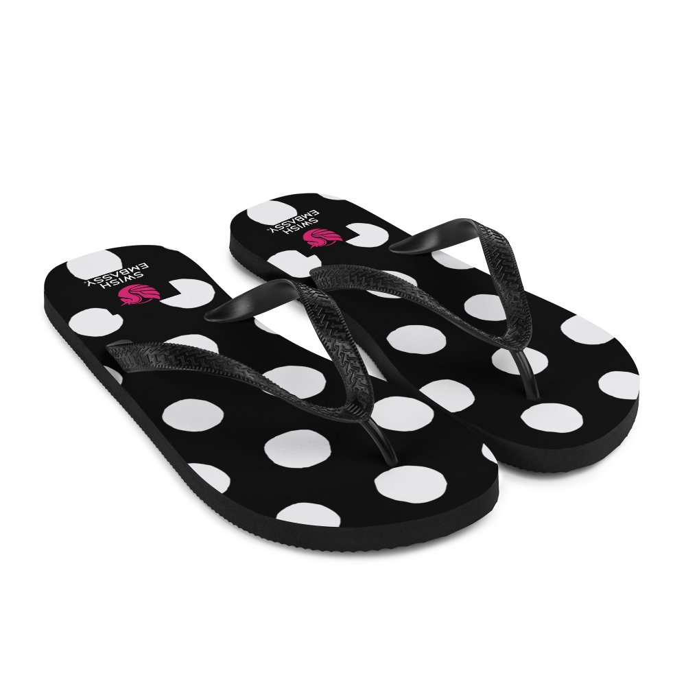 Polka Dot (Flip Flops)-Flip Flops-Swish Embassy