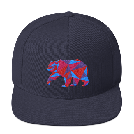 Polygon Bear (Baseball Cap)-Headwear-Swish Embassy