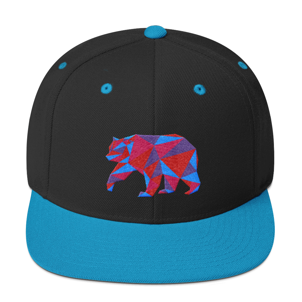 Polygon Bear (Baseball Cap)-Headwear-Swish Embassy