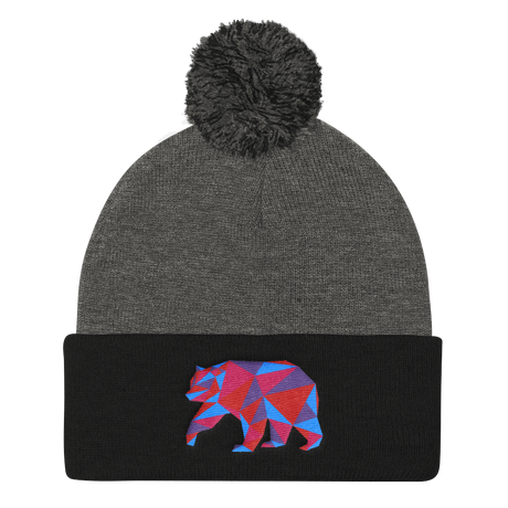 Polygon Bear (Beanie)-Beanie-Swish Embassy