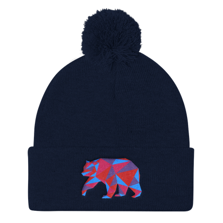 Polygon Bear (Beanie)-Beanie-Swish Embassy