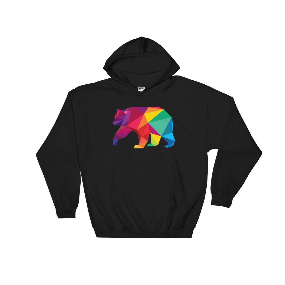 Polygon Bear (Hoodie)-Hoodie-Swish Embassy