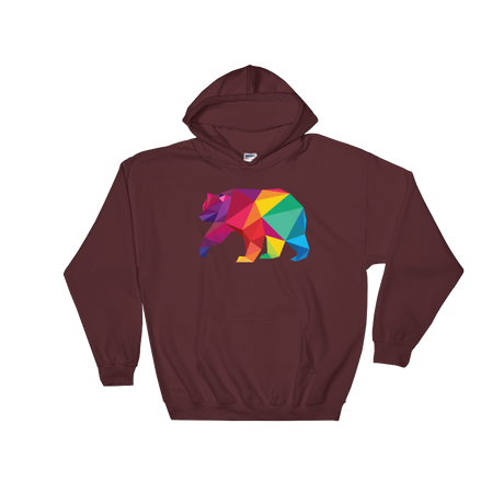 Polygon Bear (Hoodie)-Hoodie-Swish Embassy