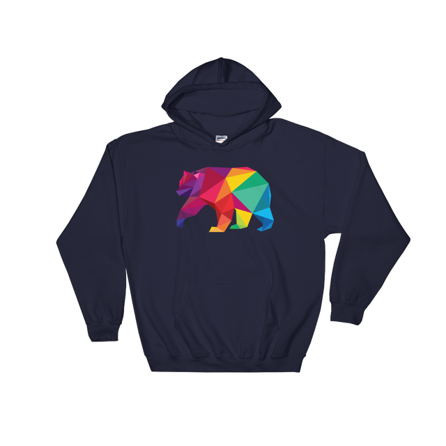 Polygon Bear (Hoodie)-Hoodie-Swish Embassy