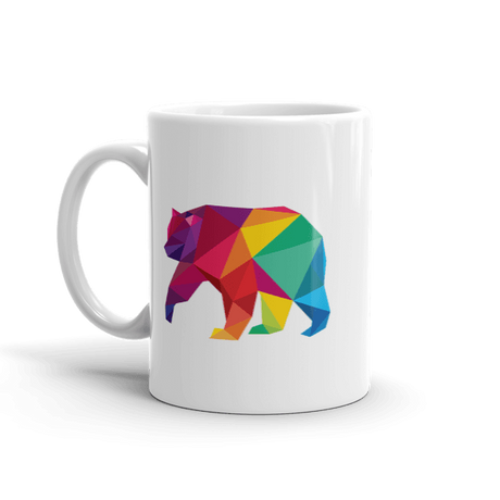 Polygon Bear Mug-Mugs-Swish Embassy