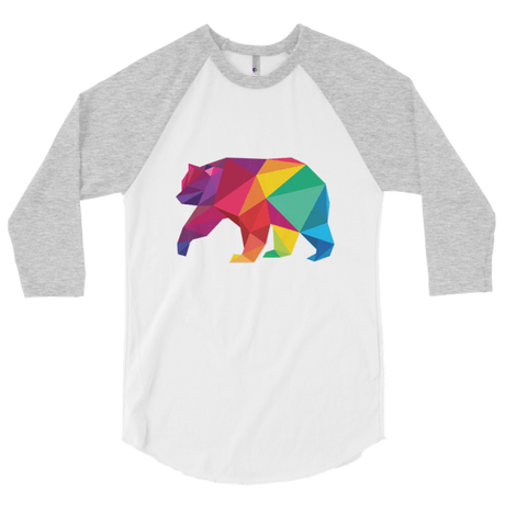 Polygon Bear (Raglan)-Raglan-Swish Embassy