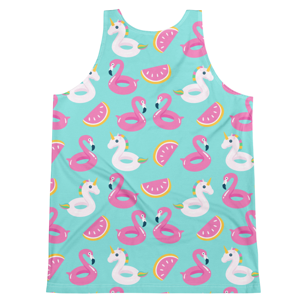 Pool Party (Allover Tank Top)-Allover Tank Top-Swish Embassy