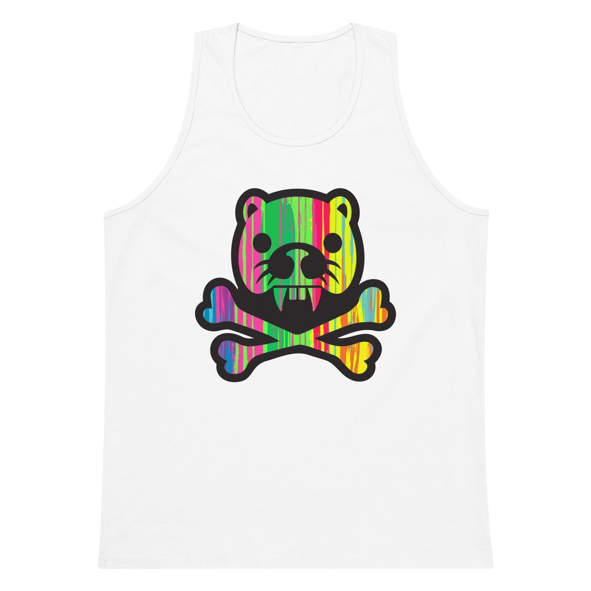 Psycho Otter (Tank Top)-Tank Top-Swish Embassy