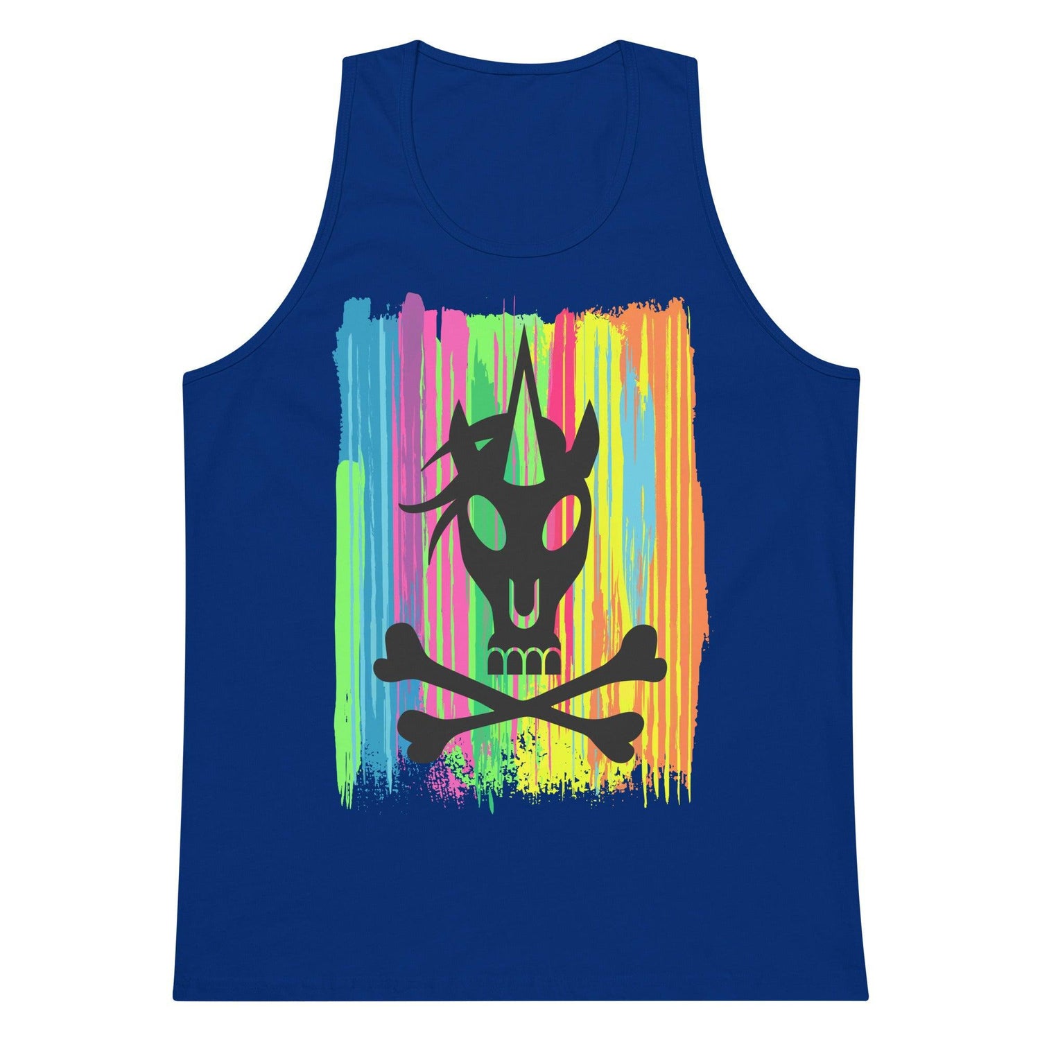 Psycho Unicorn (Tank Top)-Tank Top-Swish Embassy