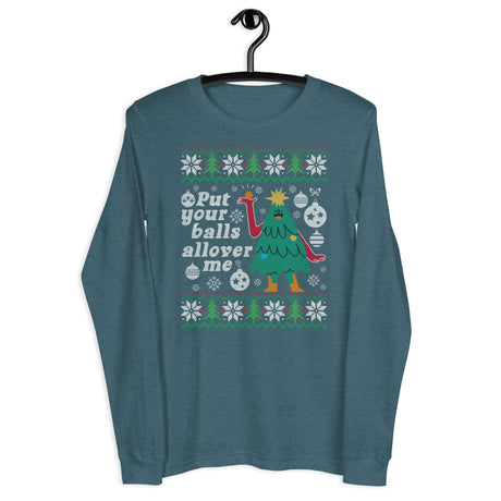 Put Your Balls (Ugly Christmas)-Christmas T-Shirts-Swish Embassy