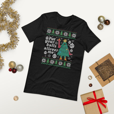 Put Your Balls (Ugly Christmas)-T-Shirts-Swish Embassy